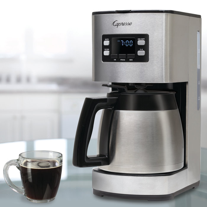 Capresso ST300 10Cup Coffee Maker with Thermal Carafe & Reviews Wayfair